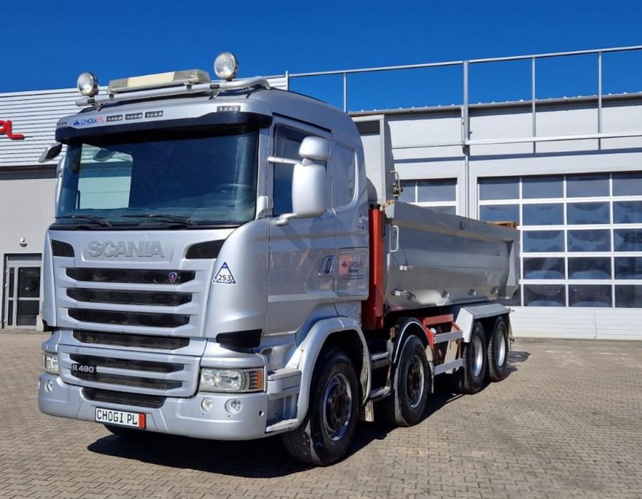 Wywrotka SCANIA R490 8×4