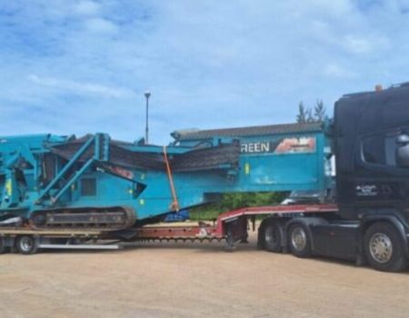 Transport przesiewacza Powerscreen