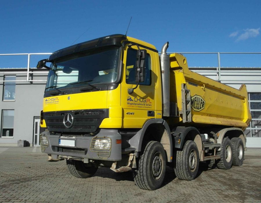 Wywrotka 8×6 Mercedes-Benz Actros 4141 BLUETEC4 S1 MEILLER