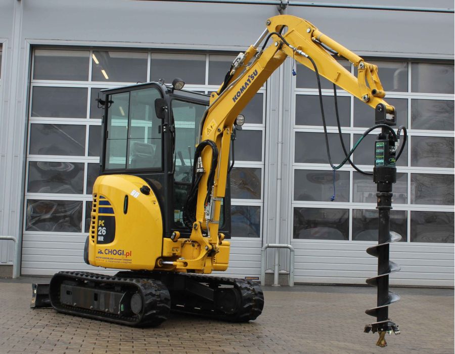 Komatsu PC26+Digga Premium Drive PDX2