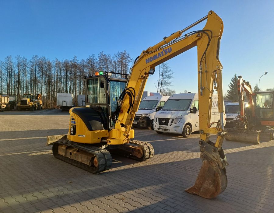 Minikoparka Komatsu PC55 2019R.