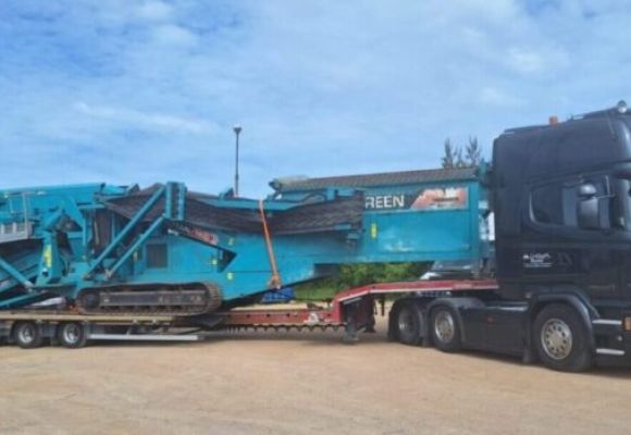 Transport przesiewacza Powerscreen