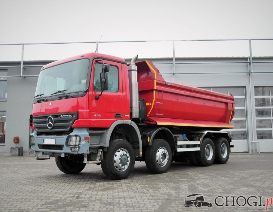 Wywrotka 8×6 Mercedes-Benz Actros 4141 K S3 BLUETEC4