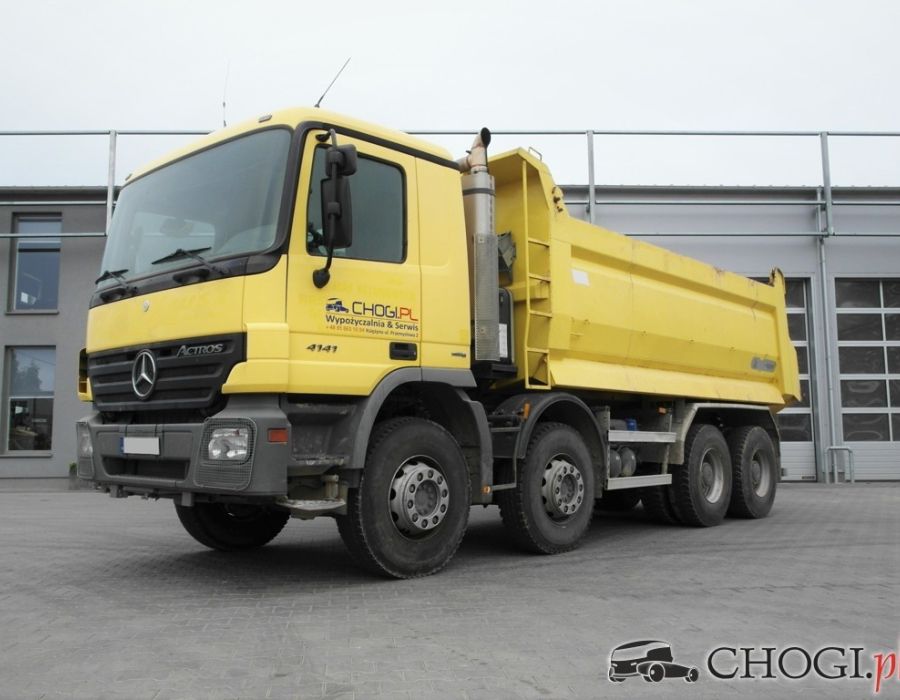 Wywrotka 8×4 Mercedes-Benz Actros 4141 K KH-KIPPER HARDOX