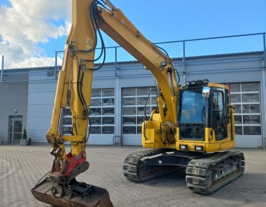 KOMATSU PC 138 US-11 gumowe gąsienice